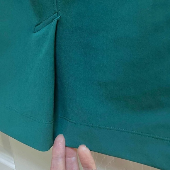 💚💙Cute Lululemon Teal Emerald Green Pencil Skirt So Comfy! - Picture 12 of 13